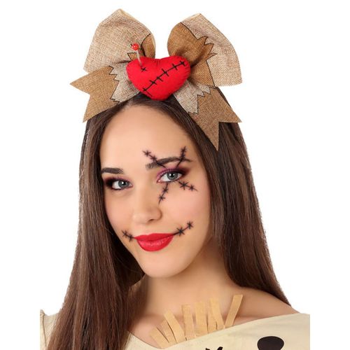 Serre-Tête Poupée Vaudou Adulte