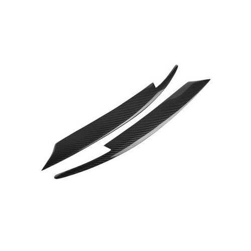 Sourcils De Paupières De Phare De Voiture En Fiber De Carbone, 2 Pièces, Pour Subaru Qp5383
