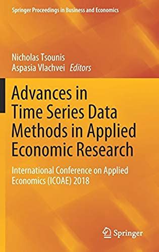 Advances In Time Series Data Methods In Applied Economic Research