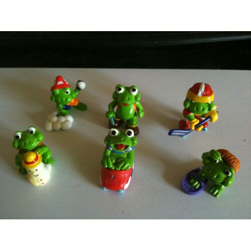 Lot De 6 Jouets Kinder Mini Splash