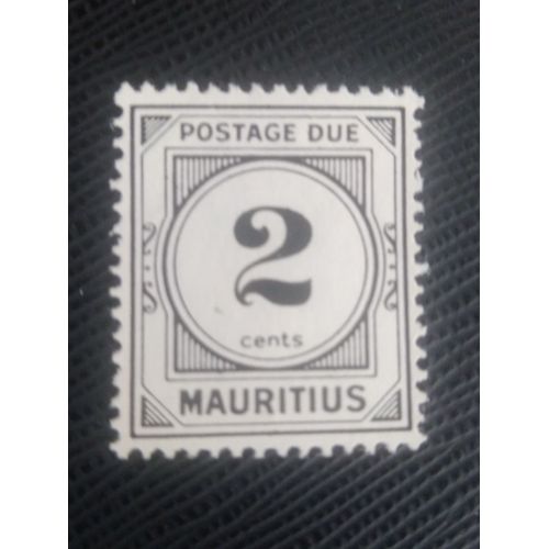 Timbre Ile Maurice Y T T 8 Numéros De 1966-69 1967 ( 090708 )