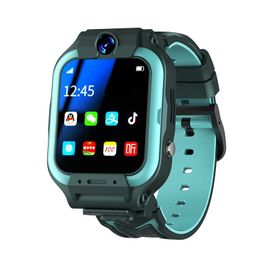 Montre Intelligente Étanche Pour Enfants,Gps,Sos,Wifi,4g,Carte D'identité,Suivi De Positionnement,Anti-Perte,Appel Vidéo Pour Enfants,Étudiant - Type Green