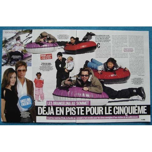 Voici N°1060, Coupure De Presse: Brad Pitt, Angelina Jolie