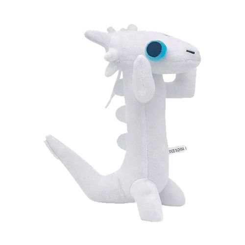 Peluche Dragon Dansant Blanc, 10 Pouces Peluche Jouet Mignon Et Amusant, Cadeaux Pour Halloween, Amis, Famille