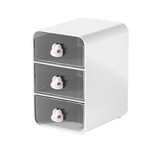3 Tiers Makeup Organizer Holder Cosmetic Storage Box, Bathroom Countertop Organizer, Desk Organizer