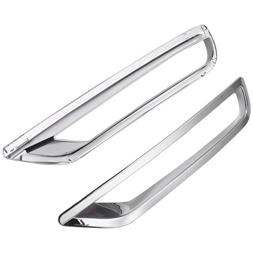 Pour Forester Sj 2014 2015 2016 2017 2018 Chrome Arrière Antibrouillard Feu Pare-Chocs Couverture Garniture Lunette Autocollant