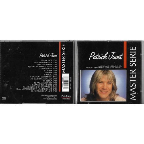 Cd Patrick Juvet Best Of 16 Titres . Pop Française . Comme Neuf
