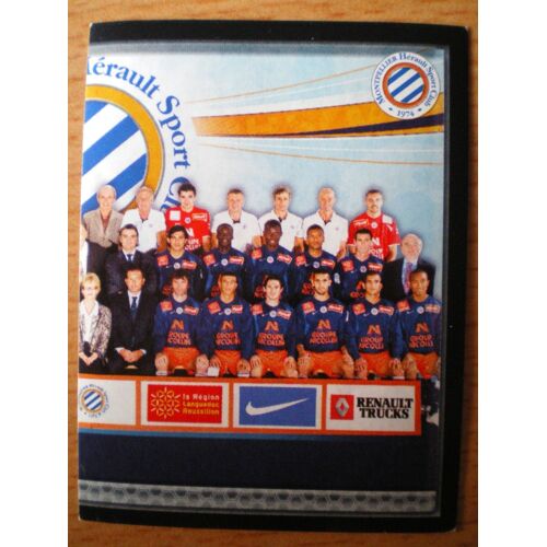 Image N°289 Panini Foot 2010 - 1/2 Équipe Montpellier Hérault Sc
