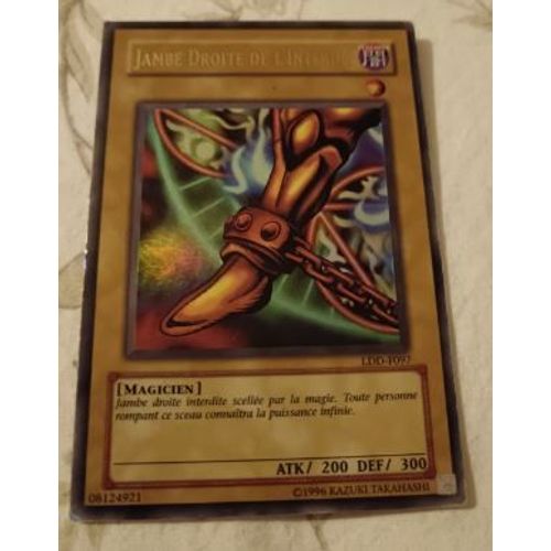 Yu Gi Oh Ldd F097 Jambe Droite De L'Interdit Ultra Rare
