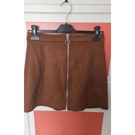 Jupe Trapèze Marron