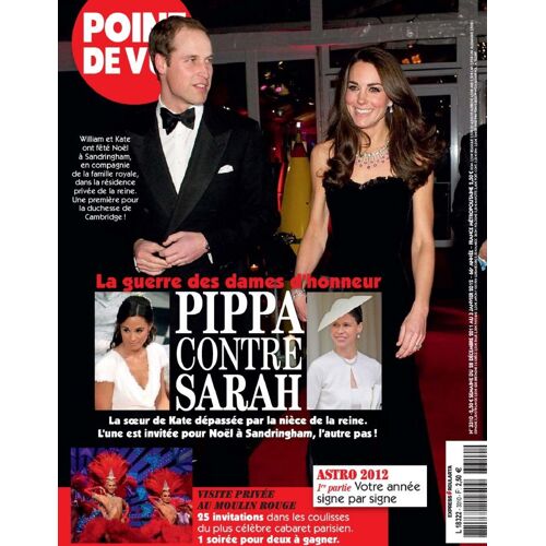 Point De Vue 3310 Pippa Contre Sarah William Et Kate