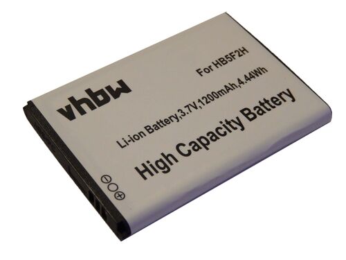 Vhbw Batterie Compatible Avec Huawei E5330, E5336, E5372, E5373, E5375, E5377, Ec5377 Routeur Modem Hotspots (1200mah, 3,7v, Li-Ion)