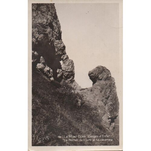 Le Mont-Dore - Gorges D'enfer - Rocher De L'ours Caverne