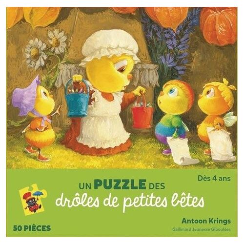 Les Drôles De Petites Bêtes - Les Drôles De Petites Bêtes - Ariel, Petit Arc-En-Ciel - Puzzle