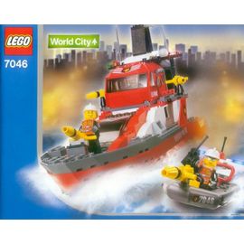 LEGO World City 7046 Bateau de Pompier