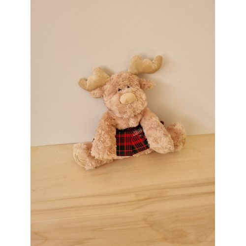 Doudou Peluche Élan Cerf Jean Paul Gaulthier Marionnaud