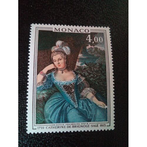 Timbre Monaco Yt 1030 Cathérine De Brignole-Sale (1739-1813) 1975 ( 021104 )