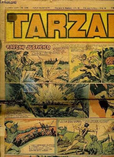 Tarzan N° 158. 2 Octobre  1949. Tarzan Justicier.