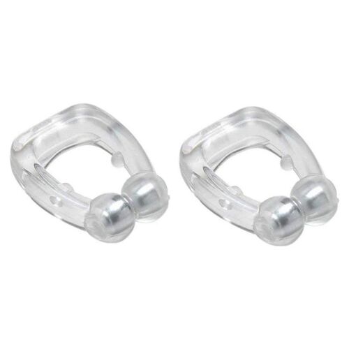 Pince-Nez Magnétique Anti-Ronflement Silicone 2-Pack 