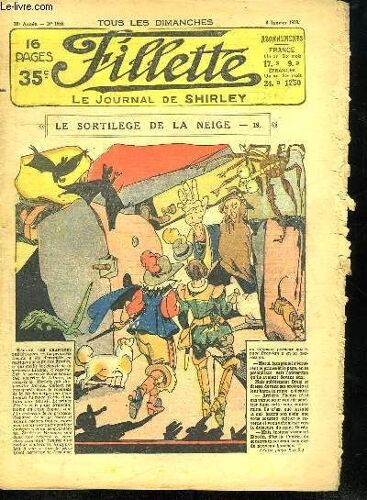 30 Numeros. Fillettte Le Journal De Shirley. 30 Em Annee. Du N° 1555 Au N° 1562. N°1575. N° 1578. Du N° 1584 Au N° 1590. Du N° 1593 Au N° 1605.