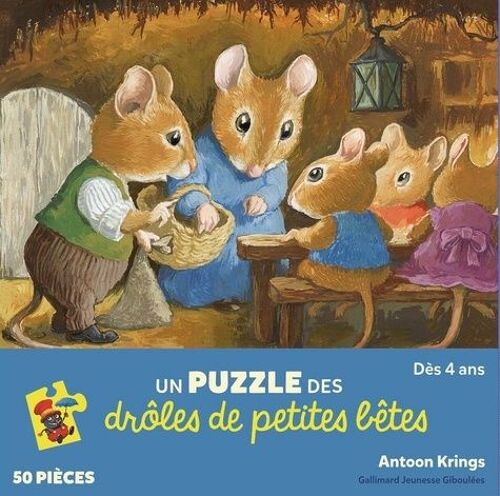 Les Drôles De Petites Bêtes - Les Drôles De Petites Bêtes - Théo Le Mulot - Puzzle