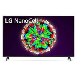 LG 49NANO806NA - 49" TV LCD rétro-éclairée par LED - Smart TV - webOS, ThinQ AI - 4K UHD (2160p) 3840 x 2160 - HDR - éclairage périphérique, Nano Cell Display