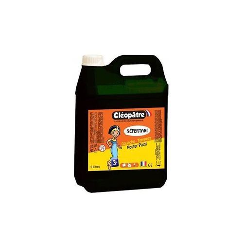 Cléopâtre Gouache Néfertari Baby Noir 2 Litres