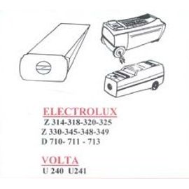 10 Sacs Aspirateur Electrolux  D 710 - 711 - 713 - Z 314 - 318 - 320 - 325 - 330 - 345 - 348 - 349
