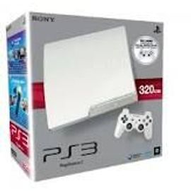 Console Sony PS3 Slim Blanche 320 Go