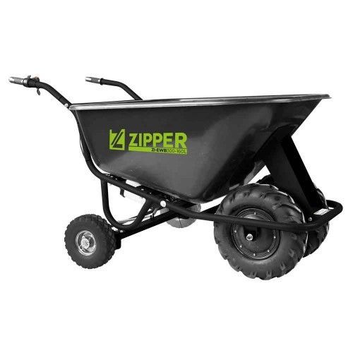 Brouette électrique 2x280W - 40V - 300 kg - ZI-EWB300-160L ZIPPER