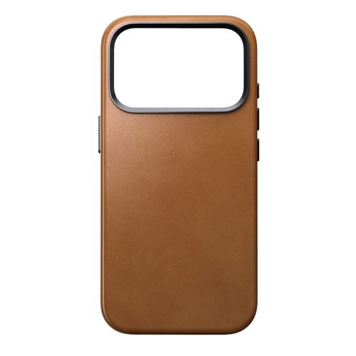 Nomad Coque Arrière Traditional Leather Avec Magsafe Iphone 17 Pro English Tan