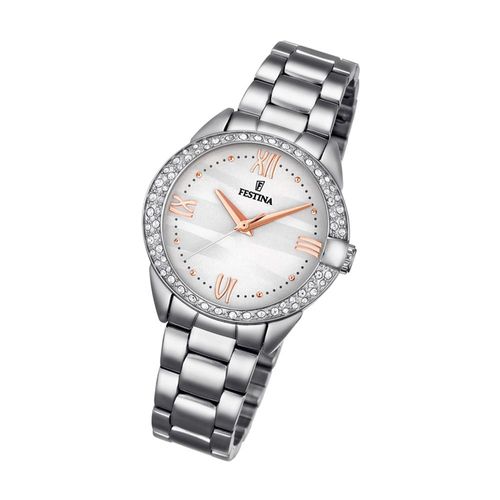 Festina Montre Bracelet Femme Acier F16919/1 Journees D Achats Argent Uf16919/1