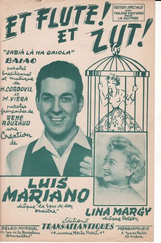 Luis Mariano "Et Flute Et Zut"