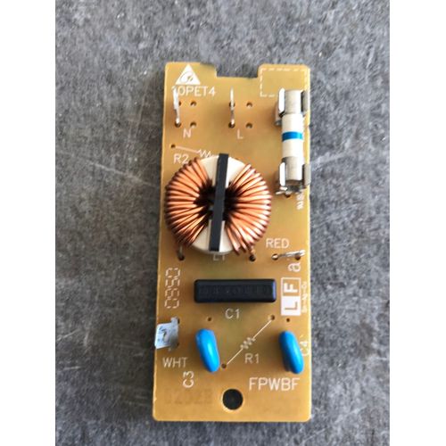 Carte prefiltre ref FPWBF 10PET4 pour micro ondes sharp