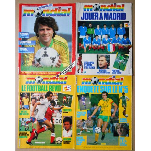 Lot De 4 Mondial Nouvelle Série