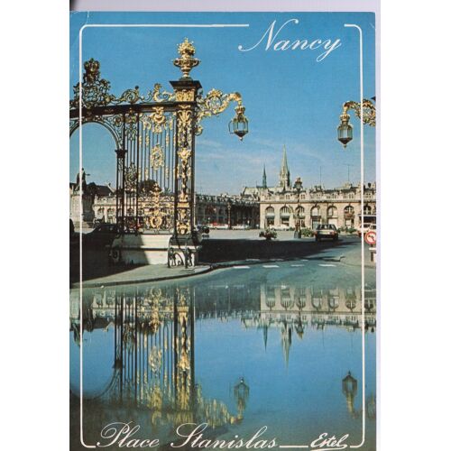Carte Postale De Nancy (Meurthe Et Moselle) Place Stanislas