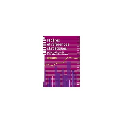 Repères Et Références Statistiques Sur Les Enseignements, La Formation Et La Recherche Rers 2007