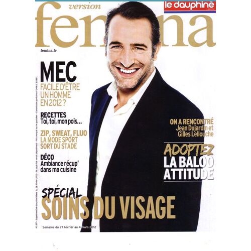 Femina N°517, Coupure De Presse: Jean Dujardin, Gilles Lellouche
