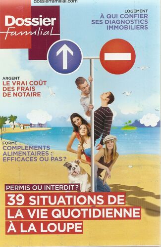 Dossier Familial N°439 , 39 Situations De La Vie Quotidienne À La Loupe,Le Coût Des Frais De Notaire