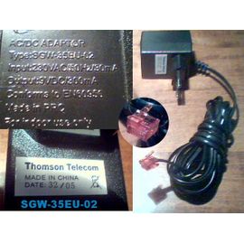 Alimentation de téléphone Thomson SGW-35EU-02 (9V - 300mA)