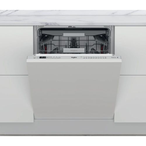 Lave-vaisselle Whirlpool PowerClean WKCIO 3T133 PFE - encastrable - Niche - 60x56x82 cm (lxpxh) - argent