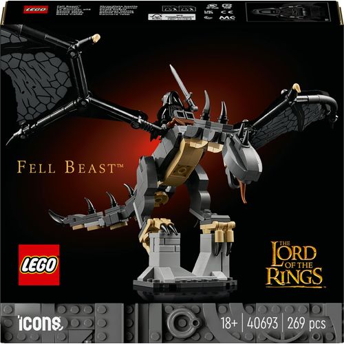 LEGO Icons - Le Seigneur des Anneaux : le Coursier ailé - 40693