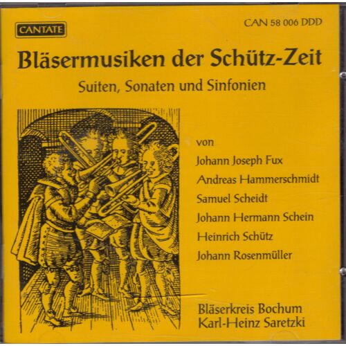 Bläsermusiken Der Schütz-Zeit