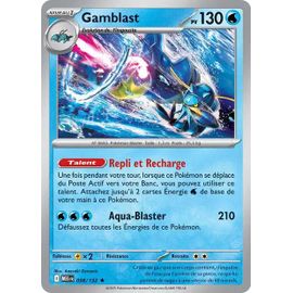 Carte Pokémon - Gamblast - 038/132 - Holo-Rare - Méga-Evolution