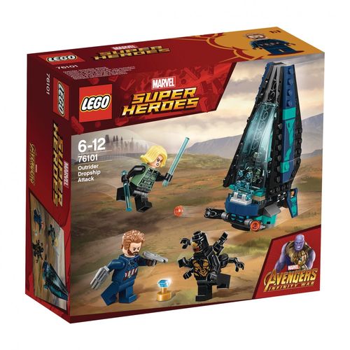 LEGO 76101 - Lattaque du vaisseau par les Outriders
