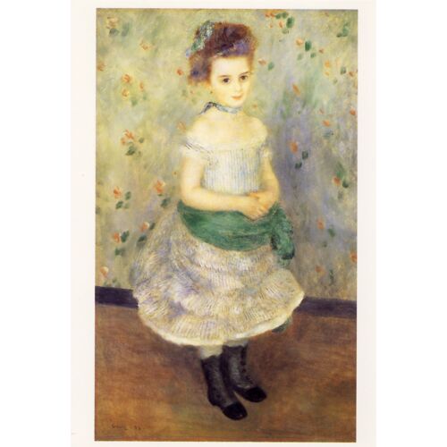 Pierre Auguste Renoir (1841 B- 1919), Jeanne Durand-Ruel (1876) (Musée D'orsay - Paris, Exposition De Cézanne À Matisse, Chefs D'oeuvre De La Fonfation Barnes)