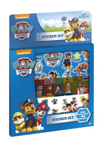 PAT PATROUILLE Set d'autocollants - Pat' Patrouille