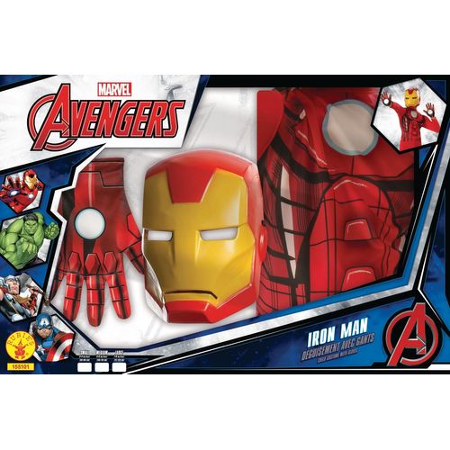 Rubie's Panoplie Iron Man + Gants - L