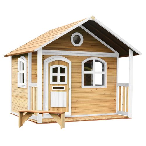 Axi Cabane Enfant Milan Brun Blanc