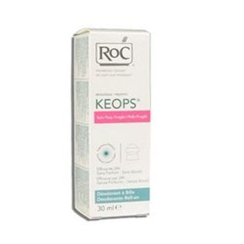 Roc Keops Soin Peaux Fragiles Deodrant Bille 30 Ml 